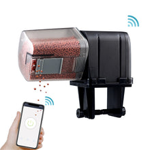 Load image into Gallery viewer, SUNSUN Automatic Aquarium Food Feeder Remote Control WIFI Wireless Fish Tank Auto Timer Fish Feeder Aquarium Accessories 170ml
