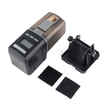 Load image into Gallery viewer, Automatic Fish Feeder Fish Tank Aquarium Fish Food Dispenser LCD Display Timer Pet Feeding Dispenser Adjustable Auto Feeder
