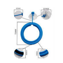 Load image into Gallery viewer, Floating Food Tray Feeder Tool Plastic Square/Round Feeding Frame Blue Aquarium Feeding Ring Fish Supplies Aquatic Products
